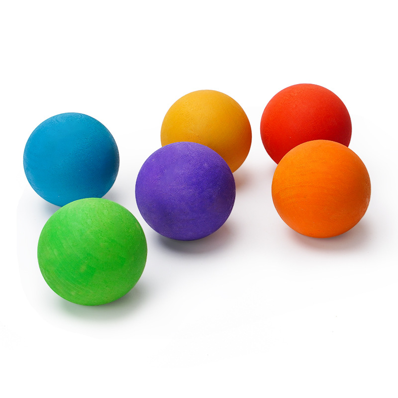 Bloques de construcción de arco iris para niños de madera juguetes bebé color cognición educación infantil altura apilamiento 3-10 años Juguetes