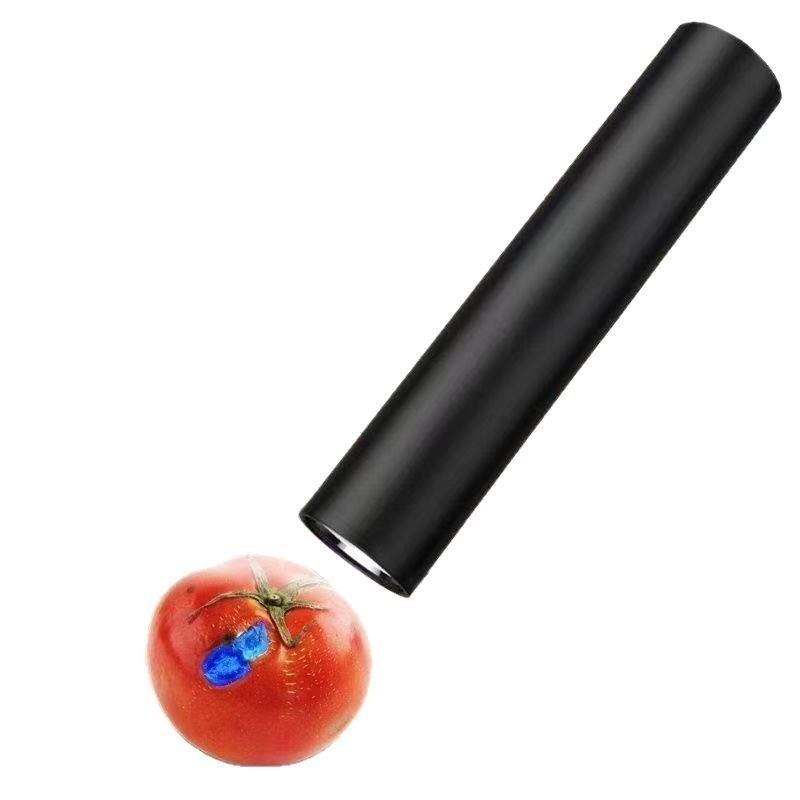 紫光灯365蔬菜检测鉴定荧光剂波尔多液照菜农残霉菌可充电蓝光灯|undefined