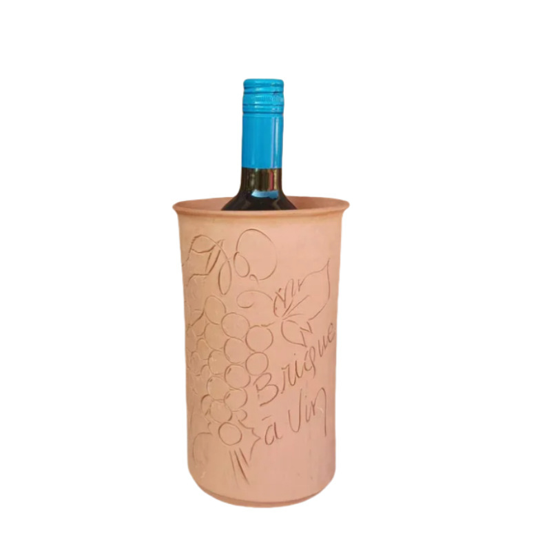 Terracotta Wine Bottle Cooler Terracotta Wine Bottle Cooler Kitchenware Decorative Tableware Holder Terracotta Wine Bottle Cooler Terracotta Wine Bottle Cooler Kitchenware Decorative Tableware Holder