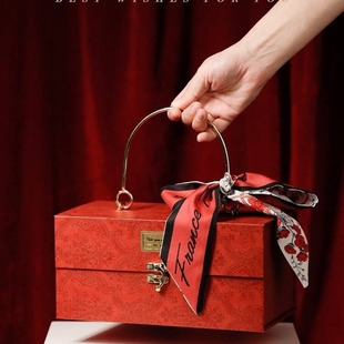 Factory wholesale portable packaging box Dragon Boat Festival holiday high-end creative zongzi gift box high-end sense gift empty box
