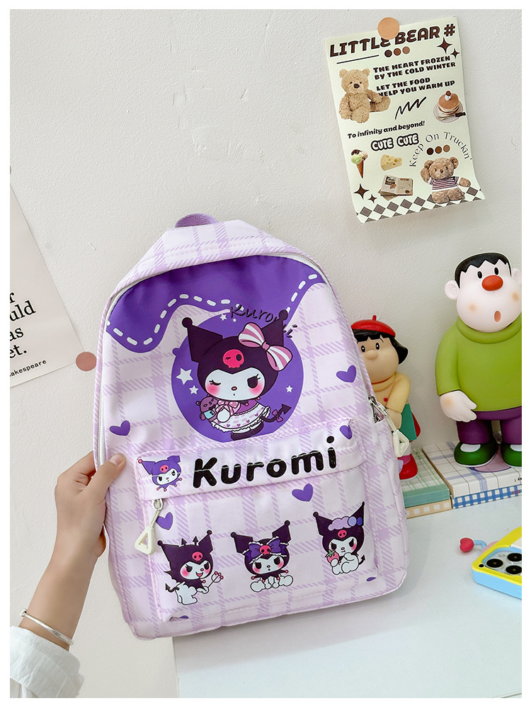 2024 New children's backpack, cartoon kindergarten schoolbag, large capacity, versatile for girls, student backpack, cross-border batch undefined