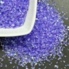 Glass gravel-blue and purple