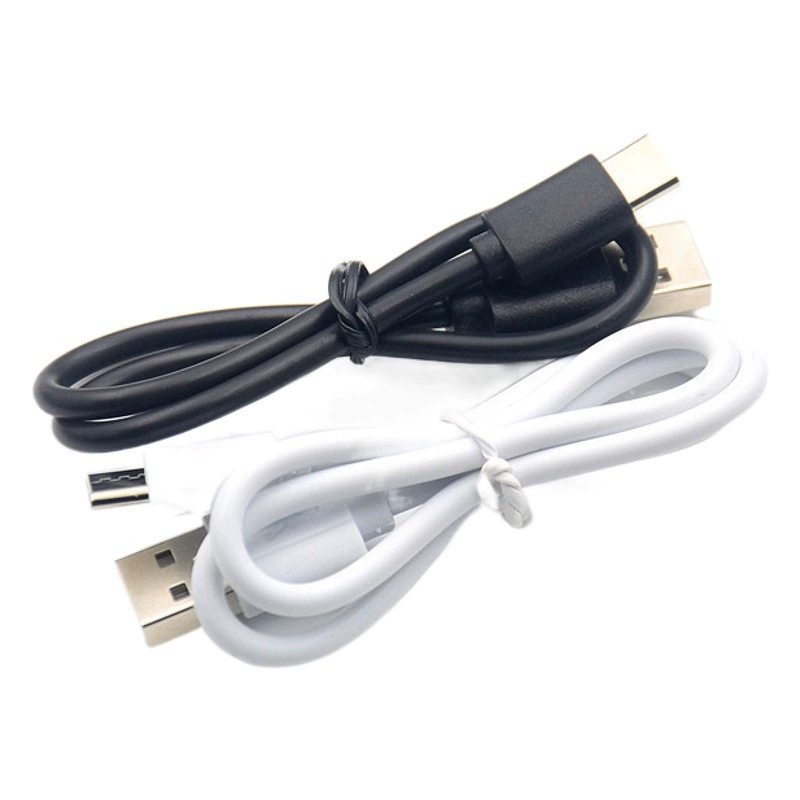 Кабель для зарядки Type-C, портативный аккумулятор, небольшой вентилятор, USB-кабель, совместимый кабель, кабель для передачи данных 1A2A