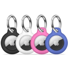 Apple AirTag保護ケースに適しています Apple位置情報機器紛失防止デバイスPCハードシェル回転式AirTag2保護ケース