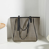 Trend capacious shopping bag, underarm bag, one-shoulder bag, Korean style, 2023
