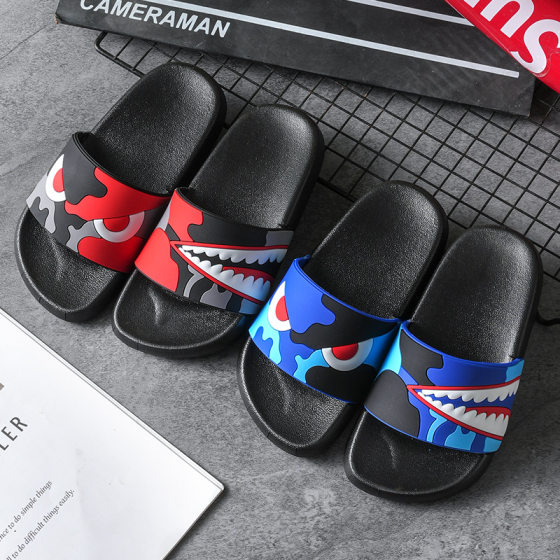 Children's Slippers Summer Non-slip Soft Bottom Cartoon Cute Baby Boys and Girls Baby Slippers [Hot Sale]]