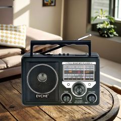 フルバンドラジオ、Bluetoothカードプレーヤー、工場直販、海外向け、昔ながらの充電式2126多機能ラジオ