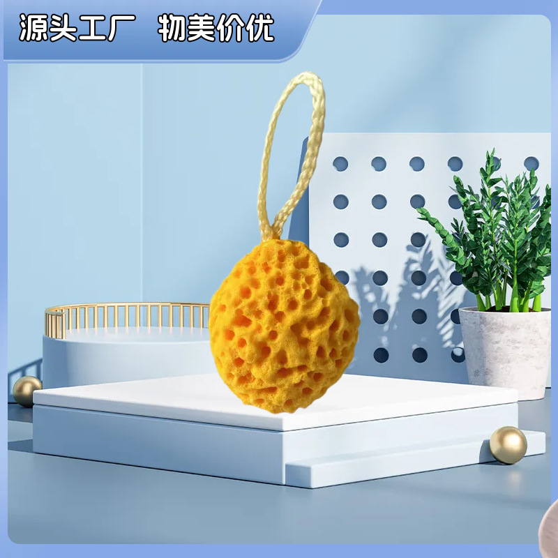 Esponja de baño grande estilo japonés con forma de panal, esponja súper suave, esponja de baño bonita para niños, esponja exfoliante agradable para la piel.