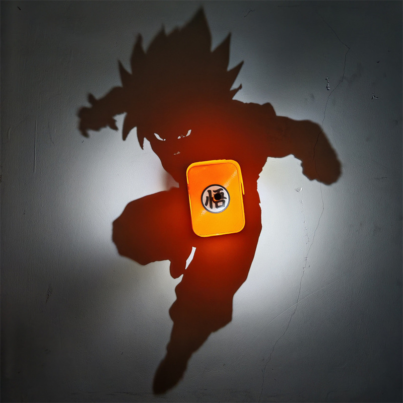 Light and Shadow Lamp Demon Slayer One Piece Zoro Detective Conan Projection Lamp Anime Atmosphere Lamp Wall Lamp