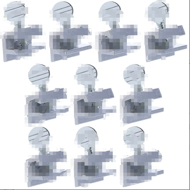 Новый круглый ручка серебристый оконный замок из нержавеющей стали неперфорированный дверной и оконный замок Защита раздвижного дверного замка безопасность Противоугонный предел