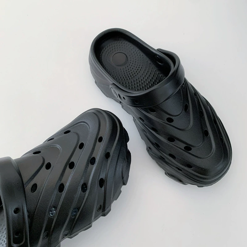 High shoes for beloved, beach slippers platform for men and women, wholesale
