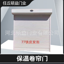 厂家批发供应电动保温发泡欧式车库门电动保温卷闸门卷帘门自动门