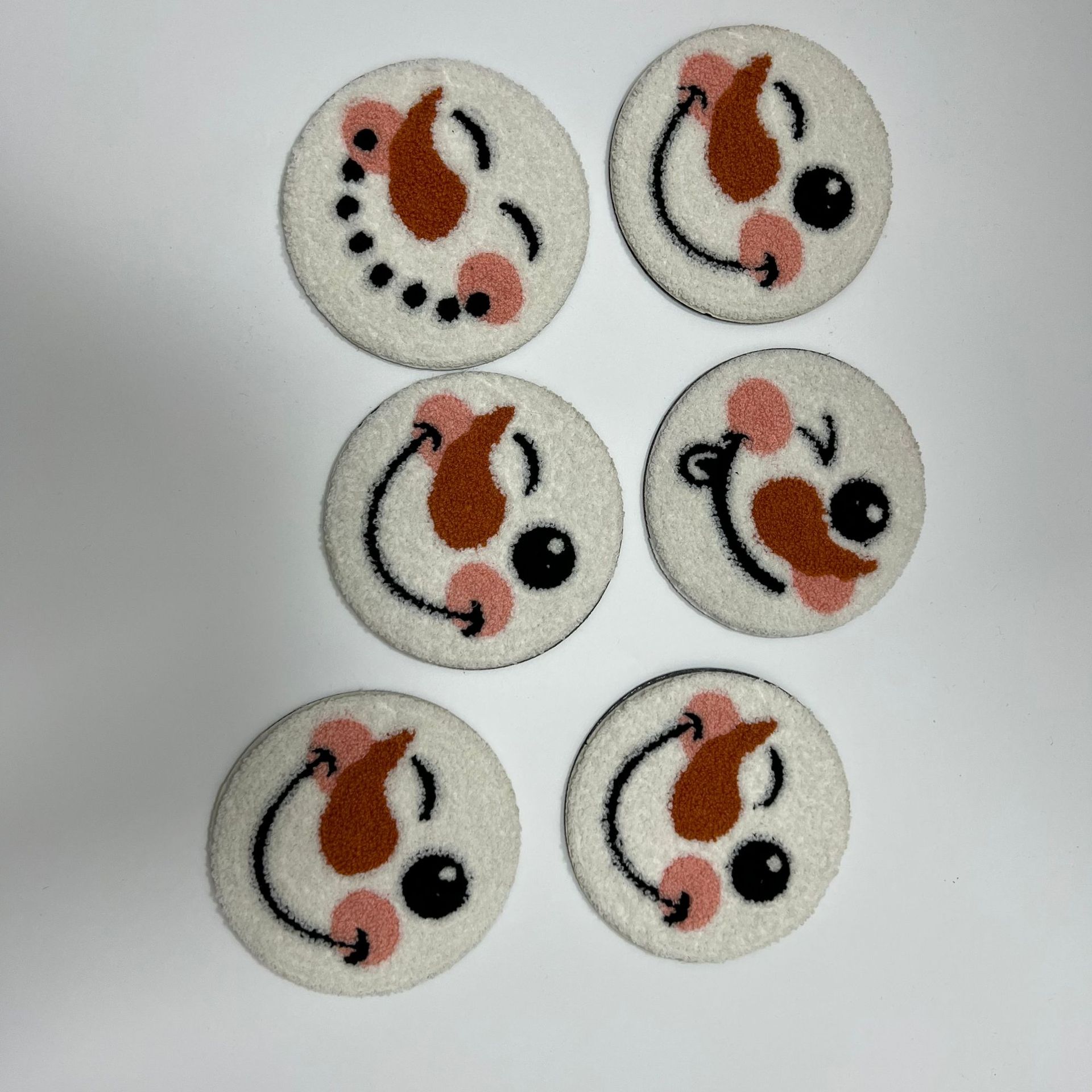 Tufted lazo toalla bordada montaña procesable patrón transfronterizo sala de estar comedor hogar fresco montaña placemat