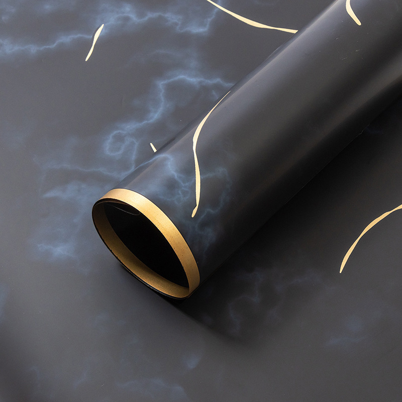 프놈펜 대리석 패턴 + 블랙; 57CM*57CM