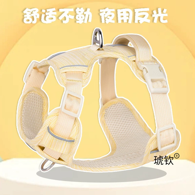 Поводок для собак, шлейка в стиле жилета для крупных, средних и маленьких собак, специальный поводок для выгула собак Golden Retriever, Corgi, Samoyed