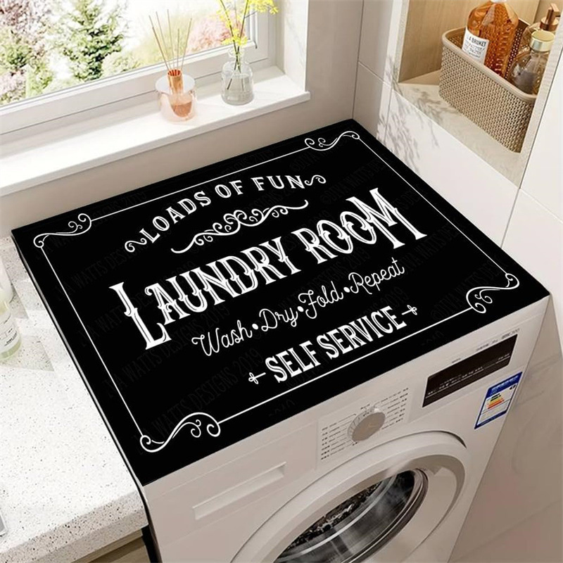 Cross-Border Washing Machine Dust Cover Mat, Anti-Dirt, Water-Absorbing Diatomaceous Earth Floor Mat, Refrigerator Top Cartoon Microwave Oven Wholesale Cross-Border Washing Machine Dust Cover Mat, Anti-Dirt, Water-Absorbing Diatomaceous Earth Floor Mat, Refrigerator Top Cartoon Microwave Oven Wholesale