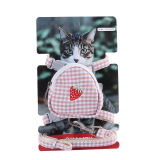 Готовая новая I-образная регулируемая регулируемая веревка для ходьбы с защитой от отрыва, шлейка для кошек, шлейка для кошек, тяговый трос для домашних животных, кошек