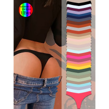 S 36650 Ice silk one-piece low waist thong ��˿һƬʽ������
