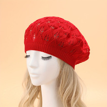 E 32254 Hollow breathable beret �ο�͸������ñŷ�����п�