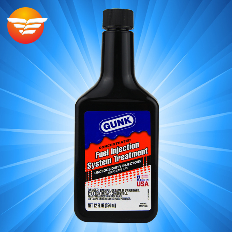 杠克 GUNK 燃油添加剂 354毫升 美国进口 除积碳油泥喷油嘴清洗剂