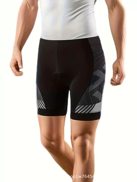 Men's Cycling Shorts Thickened Silicone Cushion Mountain Bike Shorts Cycling Pants Manufacturers