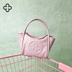 Cassler Angel Bag 2025 新しい植物タンニンなめし第一層牛革プリーツショルダークロスボディバッグピンクポータブル野菜バスケット