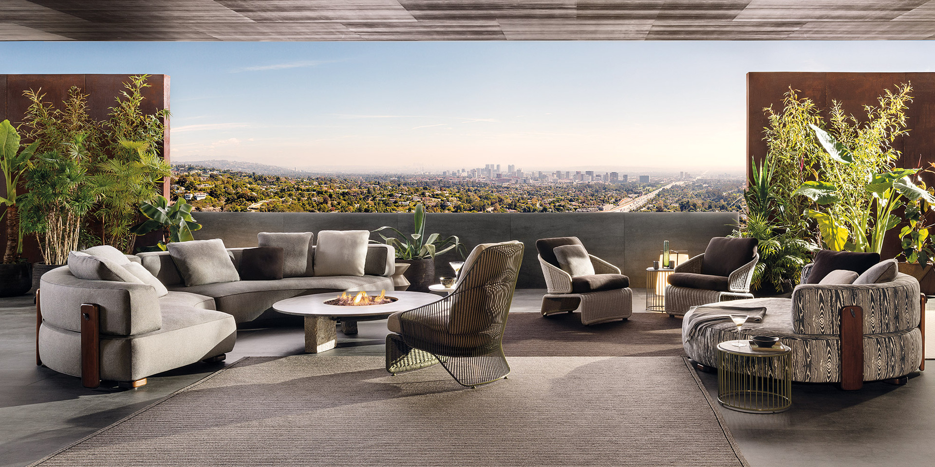 意式极简半圆弧形沙发创意转角组合布艺沙发客厅现代大户型沙发