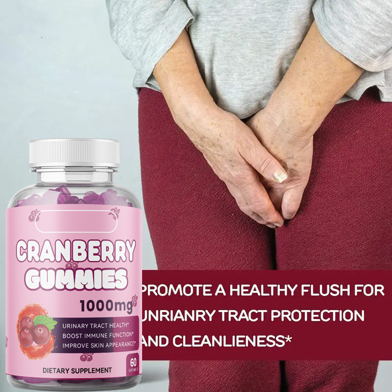 アマゾンの外国貿易の人気商品のクランベリーのソフトキャンディのCranberry Gummiesのメーカーは60粒を供給します。|undefined