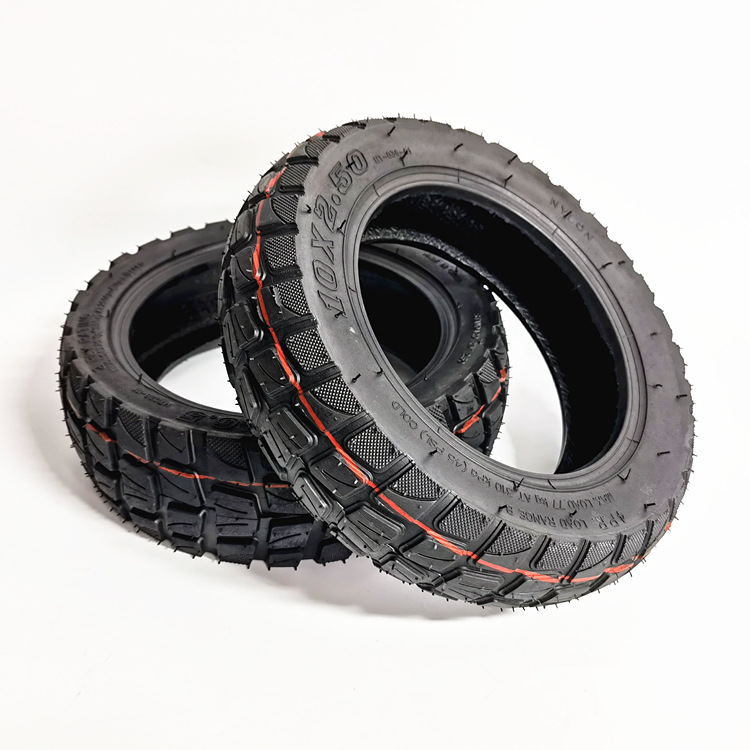 10*2.5 Electric Scooter Tire 10x2.50 Inflatable Inner and Outer Tire 10-inch Thick Off-road Vacuum Tire