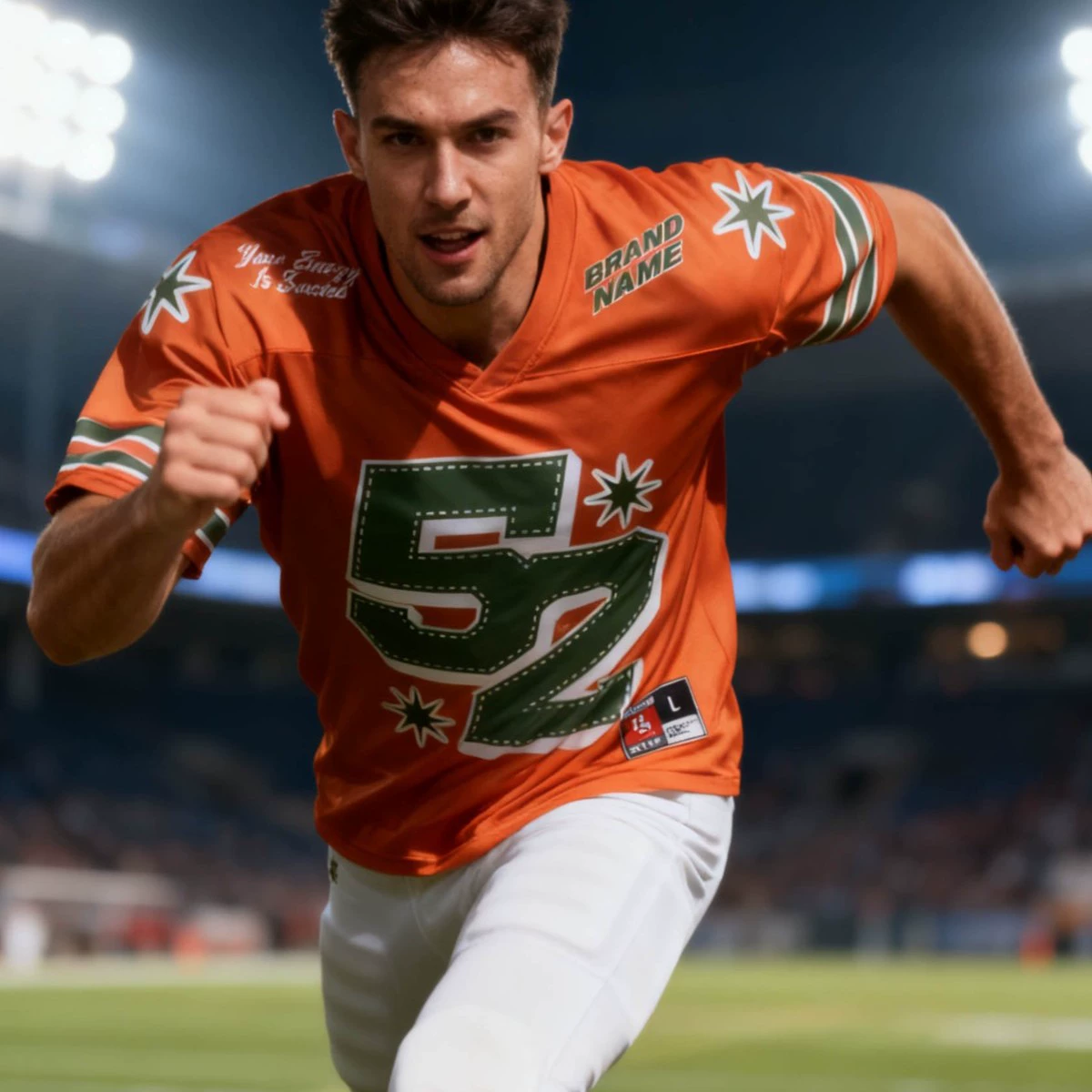 Трансграничный футбол американский спортивный костюм ретро хип-хоп футболка с короткими рукавами спортивная одежда