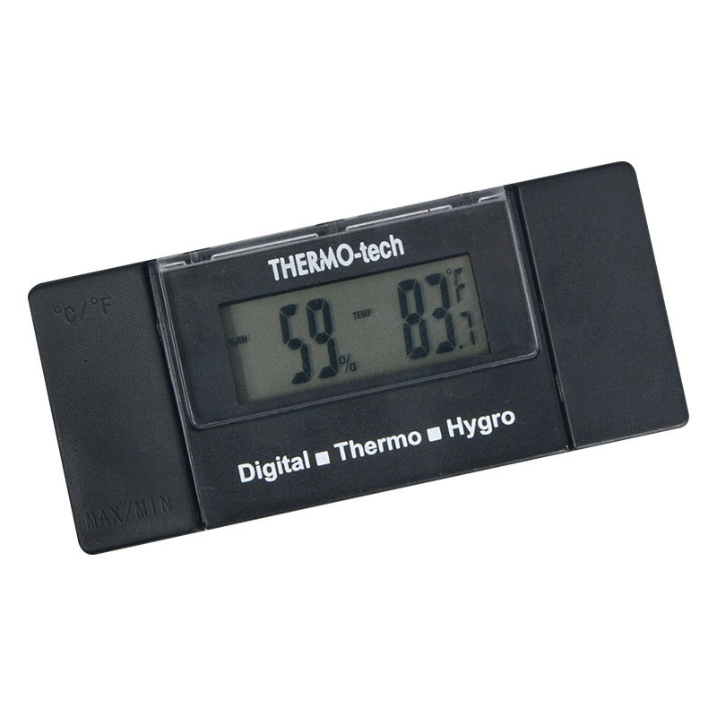 嵌入式湿度计雪茄湿度测量仪电子加湿仪雪茄盒专用数显温湿度计