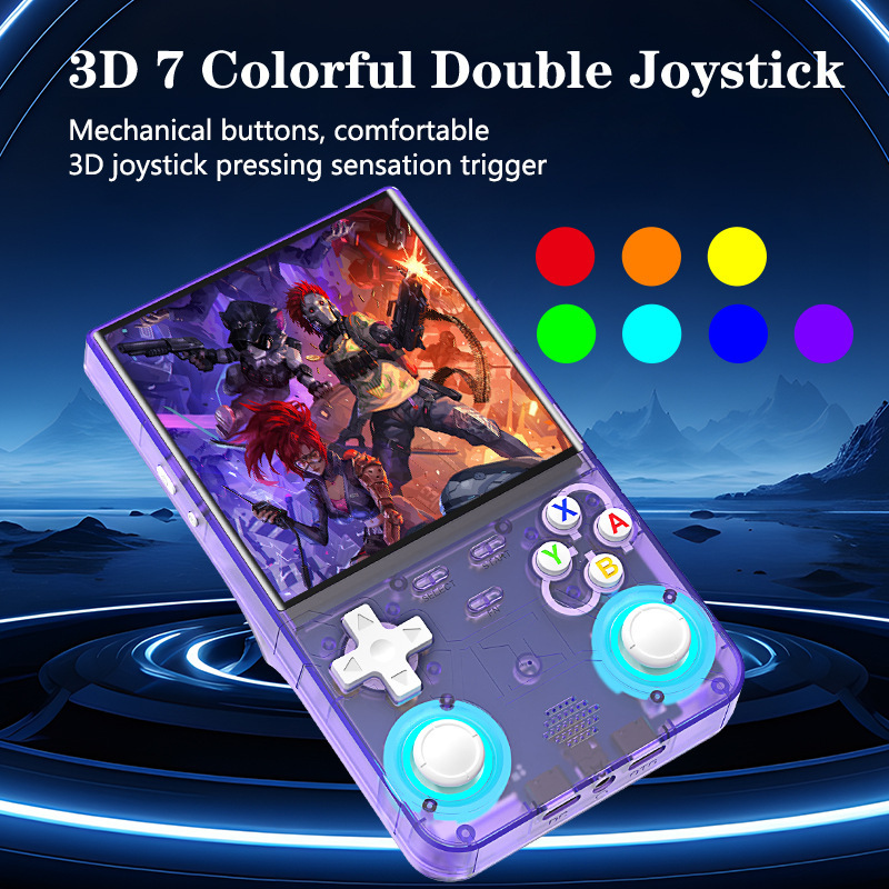 新しい R36 ウルトラオープンソースハンドヘルドゲームコンソール PSI ポータブルレトロハンドヘルドノスタルジアアーケードゲームコンソールクロスボーダー|undefined