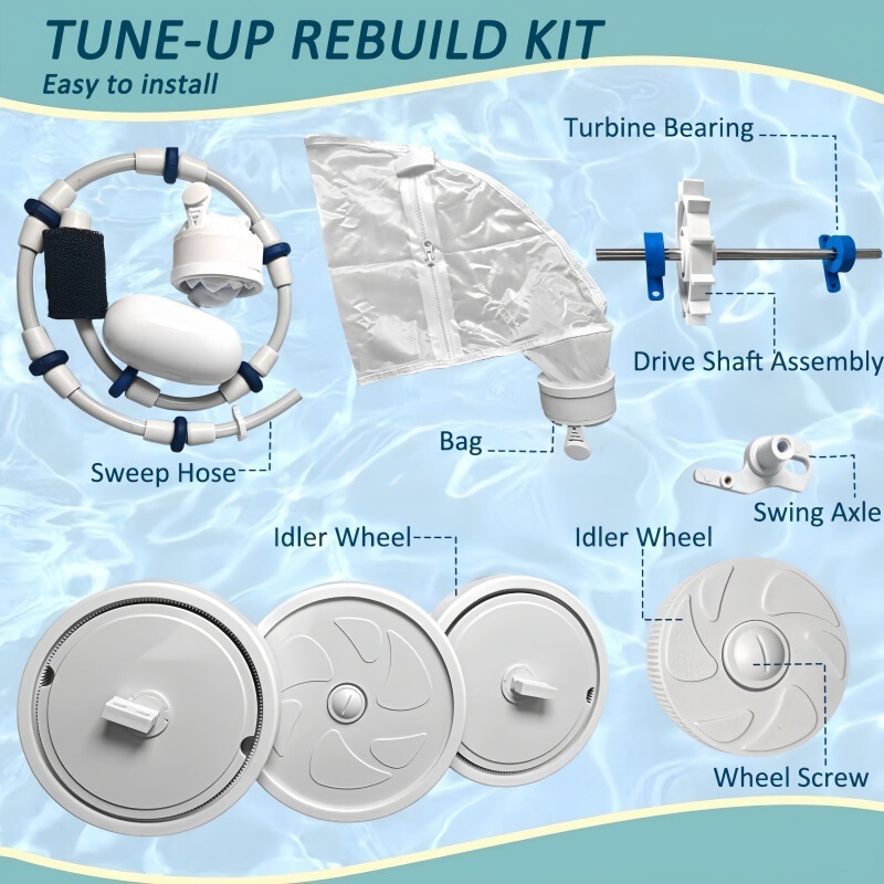 Swimming Pool Cleaner Adjustment and Rebuild Kit Manufacturer's Product Compatible with Polaris280 Swimming Pool Cleaner, a Cross-Border Hot Item