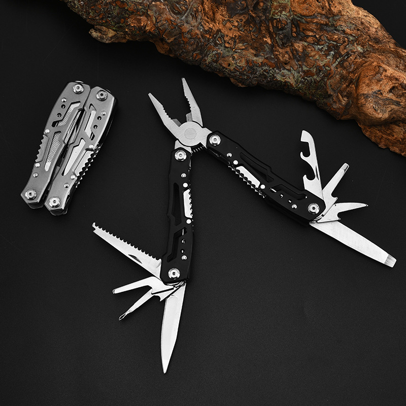 全钢组合工具钳 可折叠多功能钳子 高品质刀钳 户外野营五金用品