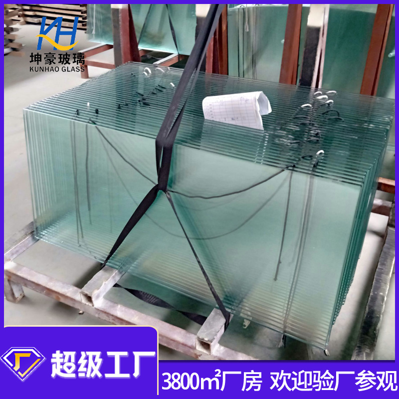 钢化玻璃厂专业生产4mm 5mm 透明钢化玻璃 门窗玻璃可按尺寸生产