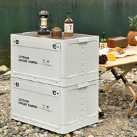 Big travel folding storage box for camping for auto