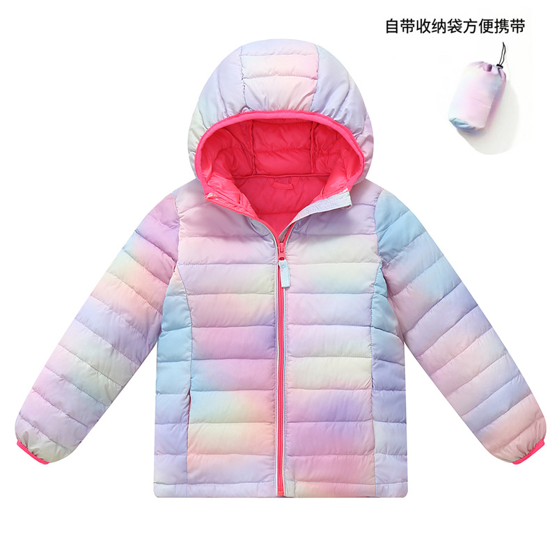 Amazon Children's Lightweight down Cotton Jacket for Boys and Girls, Casual Simple Coat for Older Children