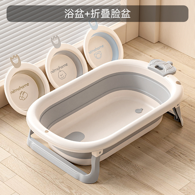 bañera plegable para bebés, bañera de asiento, bañera plegable sensible a la temperatura, exportación transfronteriza, bañera plegable para bebés