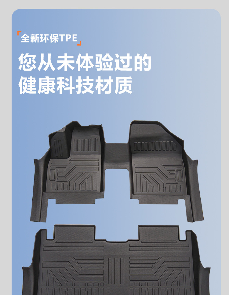 TPE Floor Mats for Dongfeng Venucia VX6 2023-2026
