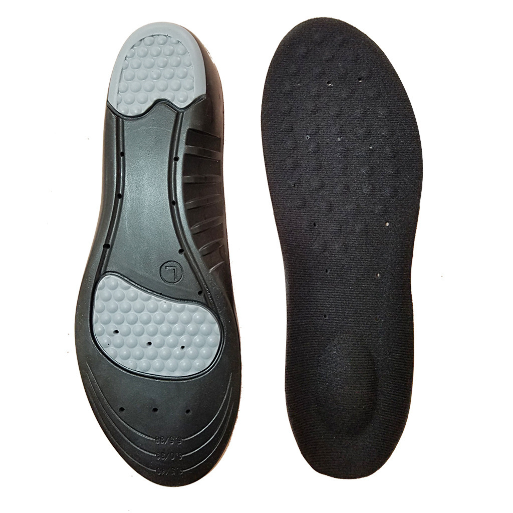almohadilla de zapato deportivo grueso para hombre y mujer, almohadilla funcional de absorción de choque transpirable, no anti-odor, transpirable y absorbente