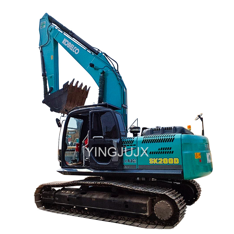 Exportación transfronteriza de KOBELCO Shengang SK200D Excavadora de gran tamaño image 5