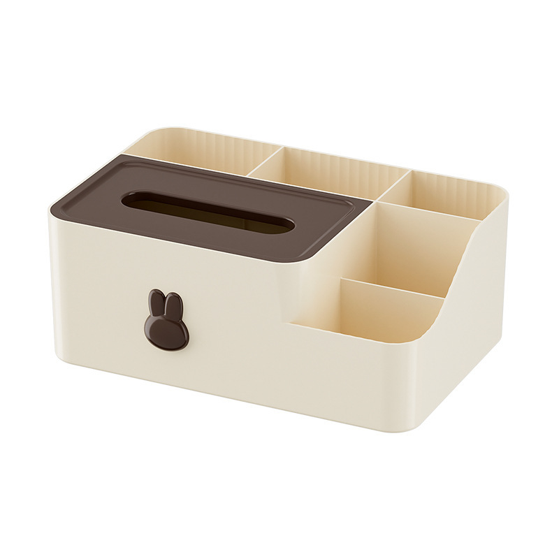 Caja de toallas de papel caja de almacenamiento de mesa de salón creativa caja de almacenamiento de mesa de lujo luz multifunción de almacenamiento de control remoto caja de extracción de papel