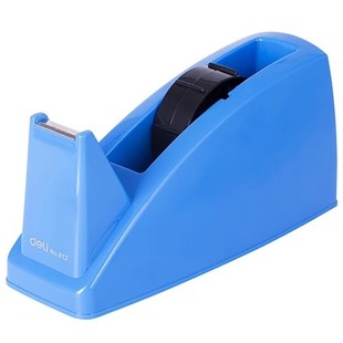 Deli 812 Large Tape Holder Large Tape Paper Holder Transparent Tape Cutter Tape Holder 2.4cm Tape Holder