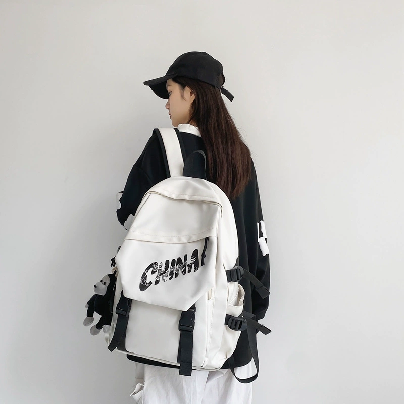 Capacious backpack for leisure, bag