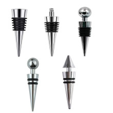 塑料酒瓶塞创意心形尖头红酒密封塞葡萄酒塞现货保鲜塞配件塞体