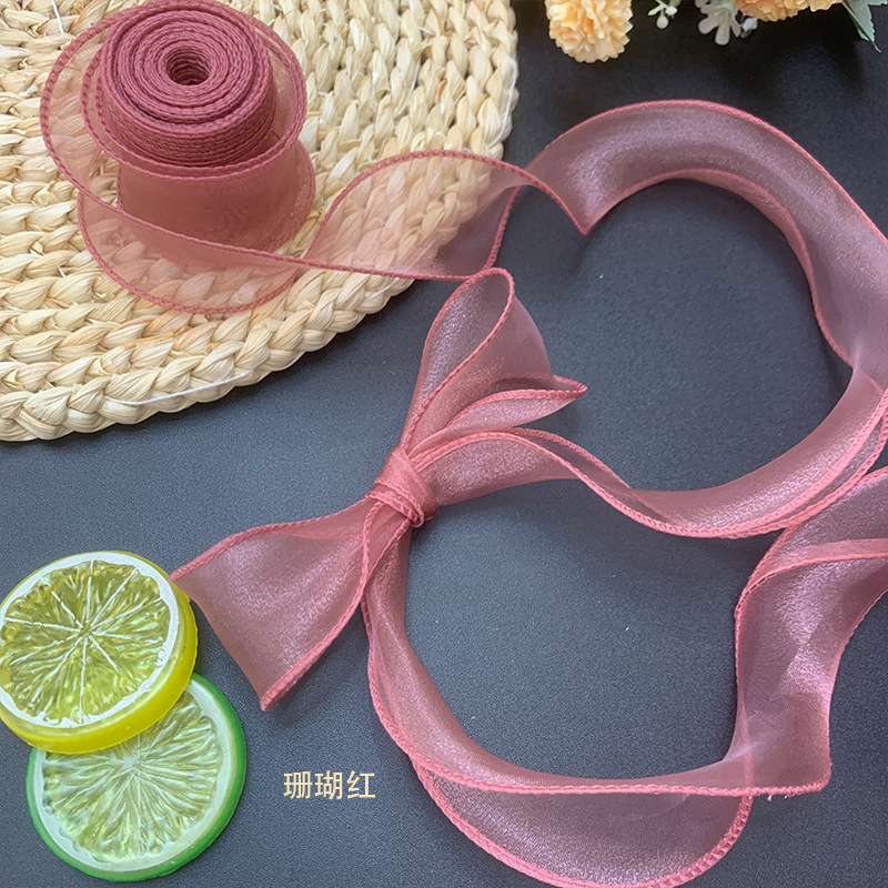4cmプレゼント包装リボン手作りdiy焙煎リボンリボンリボンリボンリボン靴花アクセサリー拷問糸|undefined