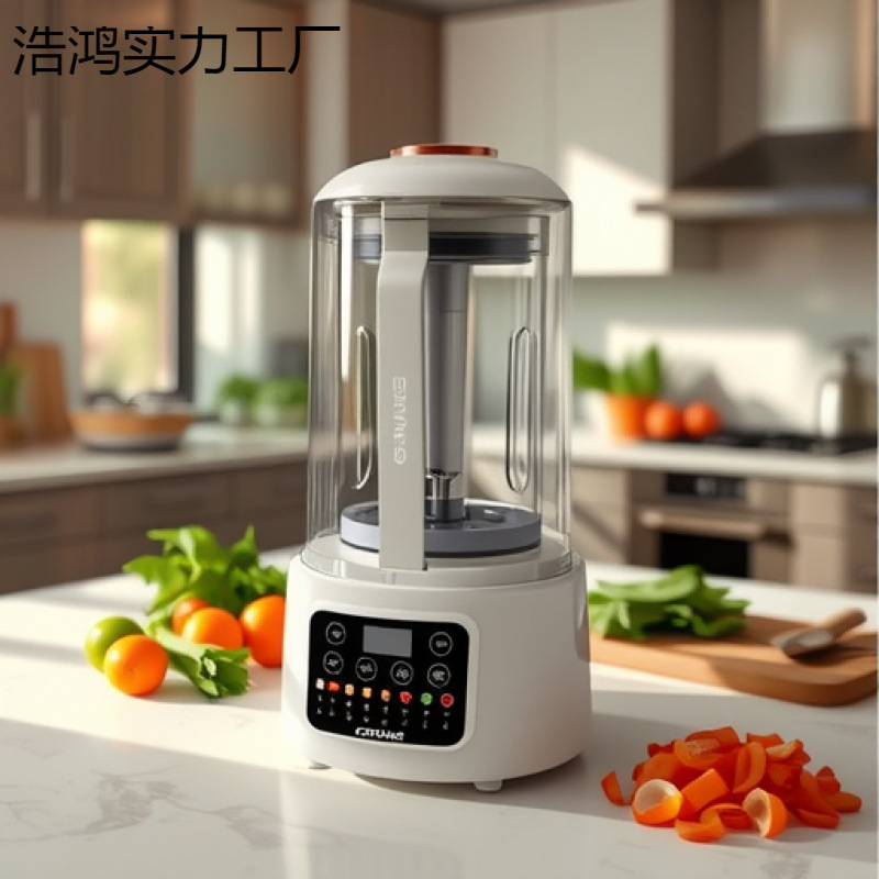 德国静音破壁机3-4人免过滤家用全自动豆浆机多功能料理机|undefined