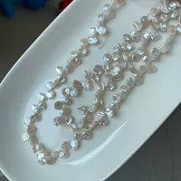 Красочные лепестки, обычный стерео, практически безупречный пресноводный жемчуг без косточек 5-7 мм, полуфабрикат, ожерелье, браслет своими руками