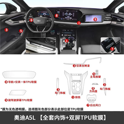 Modified Door Control Panel | Car interior film - full-interior