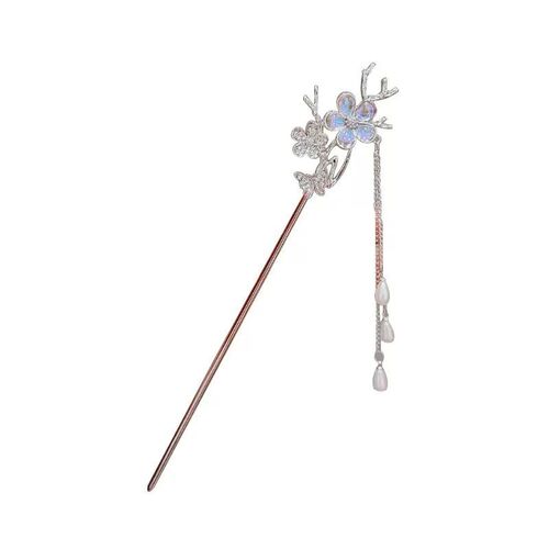 Ancient style tassel hairpin, high-end new Chinese style rocking hairpin, simple modern cheongsam, Hanfu hairpin headdress
